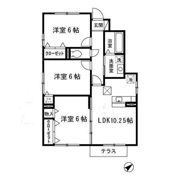 ビリディアン IIIの間取り画像