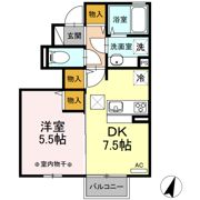コンフォールななせの間取り画像