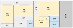 いわき市常磐上湯長谷 戸建の間取り画像