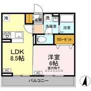 ウィステリア仲間町IIの間取り画像