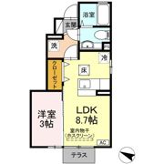 D-Roomチョコラブの間取り画像