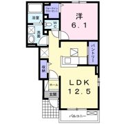 サンリットBの間取り画像