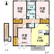 クレール・ド・リュンヌの間取り画像