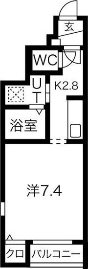ウィスペリアの間取り画像