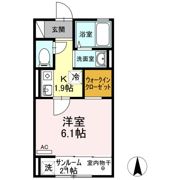 プレザントヒルズ Aの間取り画像