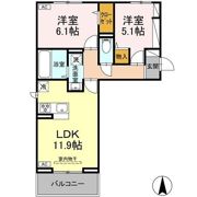 フォール Cの間取り画像