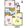 ヴィレッジロイヤル白鳥 Aの間取り画像