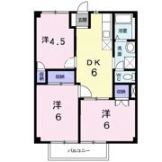 マリンシティSHIODA Aの間取り画像