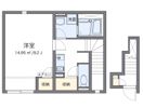 クレイノサン トラップ 古湊の間取り画像