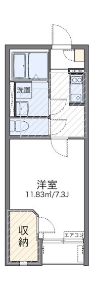 レオネクストきずなの間取り画像