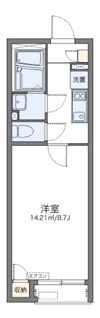 レオネクストもえぎヒルズトレスの間取り画像