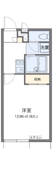 レオパレスコスモスの間取り画像