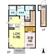 リヴェールM Bの間取り画像