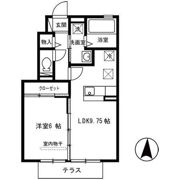 ムーラン北白土の間取り画像