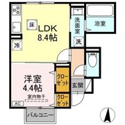 ハニーハイムの間取り画像