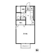 ハイツ山崎の間取り画像
