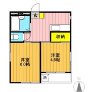 ルミエールWONの間取り画像