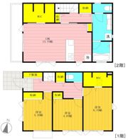 武蔵野台戸建の間取り画像
