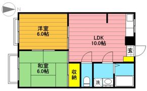 サンコート南羽衣の間取り画像
