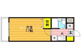 マイステージ立川の間取り画像