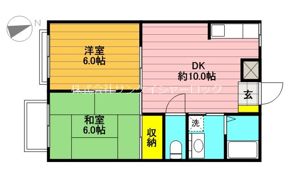 サンコート南羽衣の間取り画像