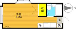 エステートピアアピカル国立の間取り画像