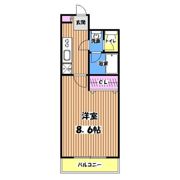 プレステージ立川の間取り画像