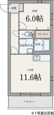 グランウッドの間取り画像