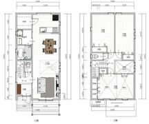 谷保戸建ローズハウスの間取り画像