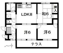 オパール国立の間取り画像