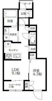 パティオス昭島の間取り画像