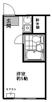 ビラ・ジャルダン高松町の間取り画像