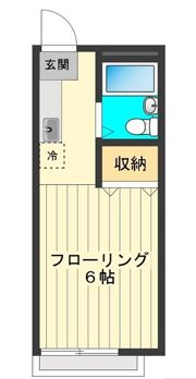 学園ウエストの間取り画像