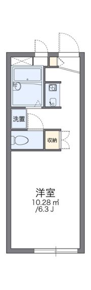 レオパレスデイブレイクの間取り画像