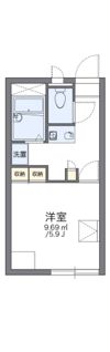 レオパレス富士見町の間取り画像