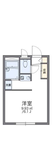 レオパレス中央の間取り画像