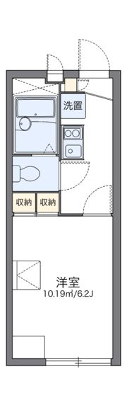 レオパレスピーヌスの間取り画像