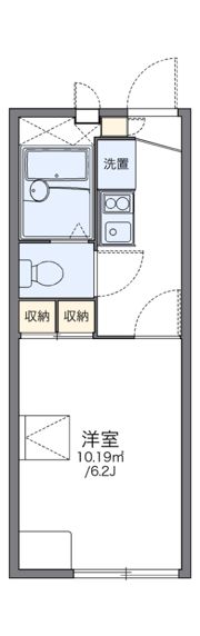 レオパレス森田21の間取り画像