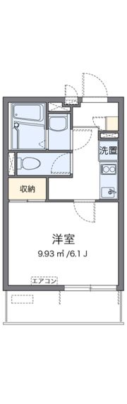 クレイノ石原橋の間取り画像