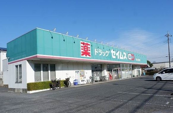 近くのドラッグセイムス所沢北野店まで800m（徒歩10分）