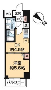 L’AVENIR町田の間取り画像