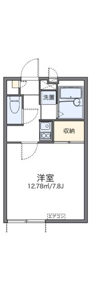 レオパレス天満の間取り画像