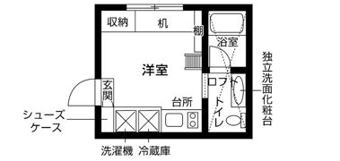 中央ラインハウス小金井C棟の間取り画像