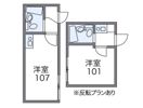 レオパレス吉祥寺第2の間取り画像