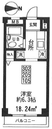 アスティオンの間取り画像