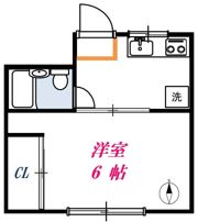 竹見コーポの間取り画像