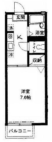 メゾン新城の間取り画像