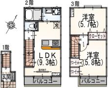 ラニカイの間取り画像