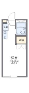 レオパレスウィステリアCの間取り画像