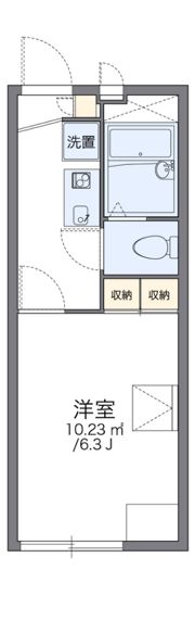 レオパレスコンフォートハウスの間取り画像